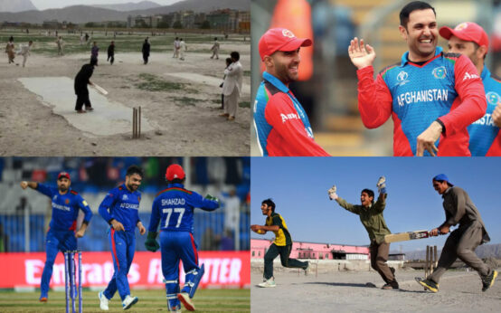 What is the story behind the rise of the Afghanistan cricket team in international cricket?