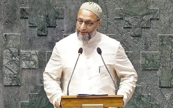 'Jai Bhim, Jai Meem, Jai Telangana, Jai Palestine, Allah-u-Akbar': Owaisi Concludes Oath In Lok Sabha With These Phrases