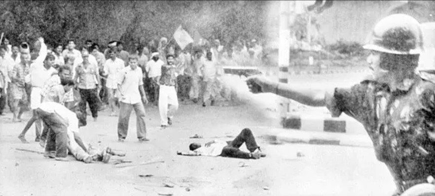 basheer bagh incident photos