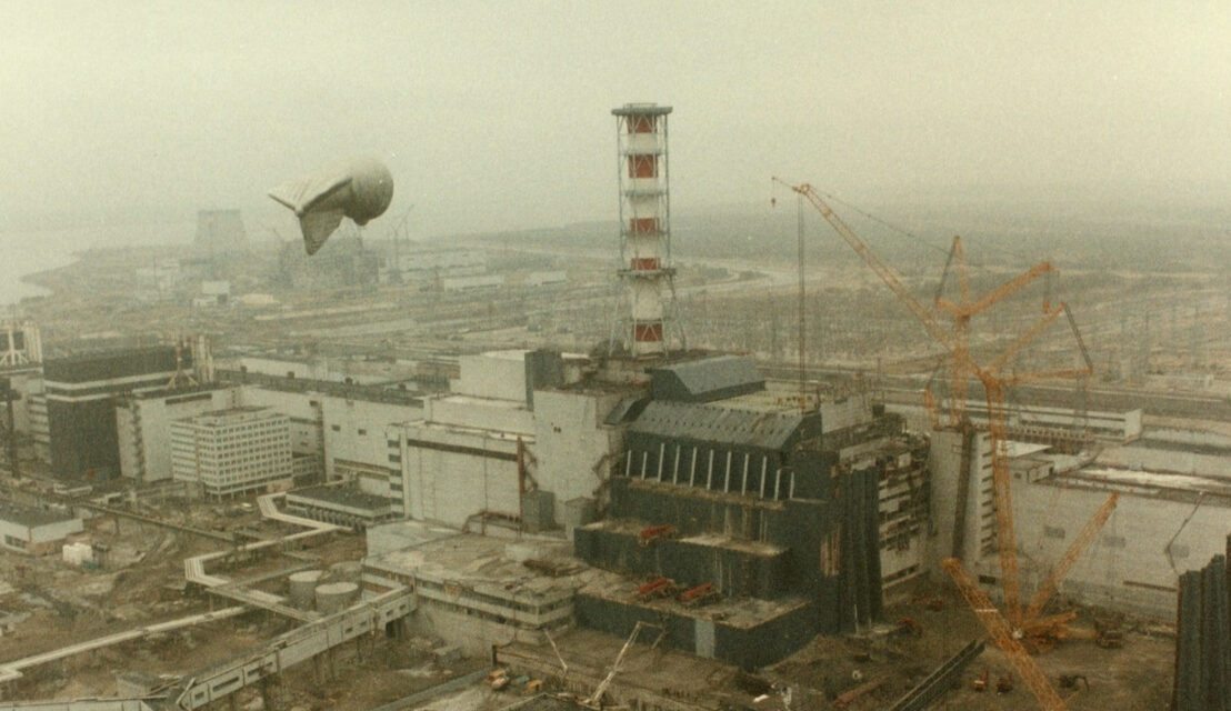chernobyl power plan russia drone attack