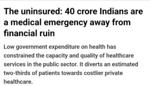 poor medical infrastructure