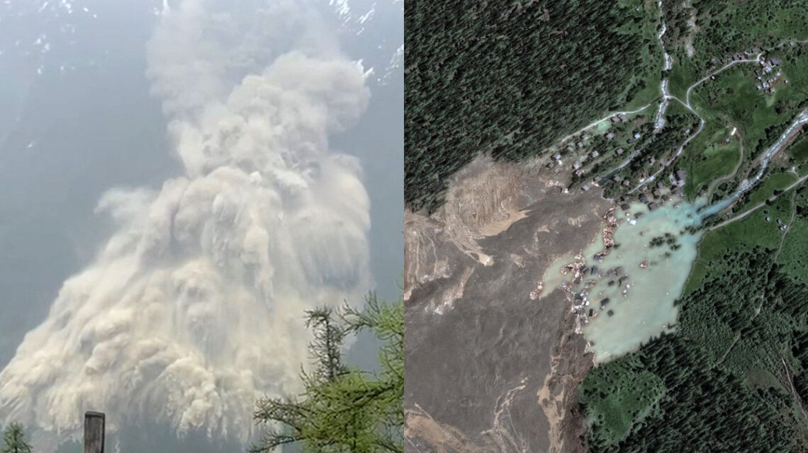 Swiss glaciologists warn that rising temperatures are destabilising permafrost, which typically holds rocks and glaciers in place.