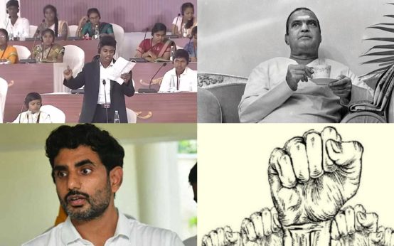 university student elections andhra pradesh mock live school students