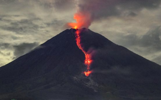 volcano semeru