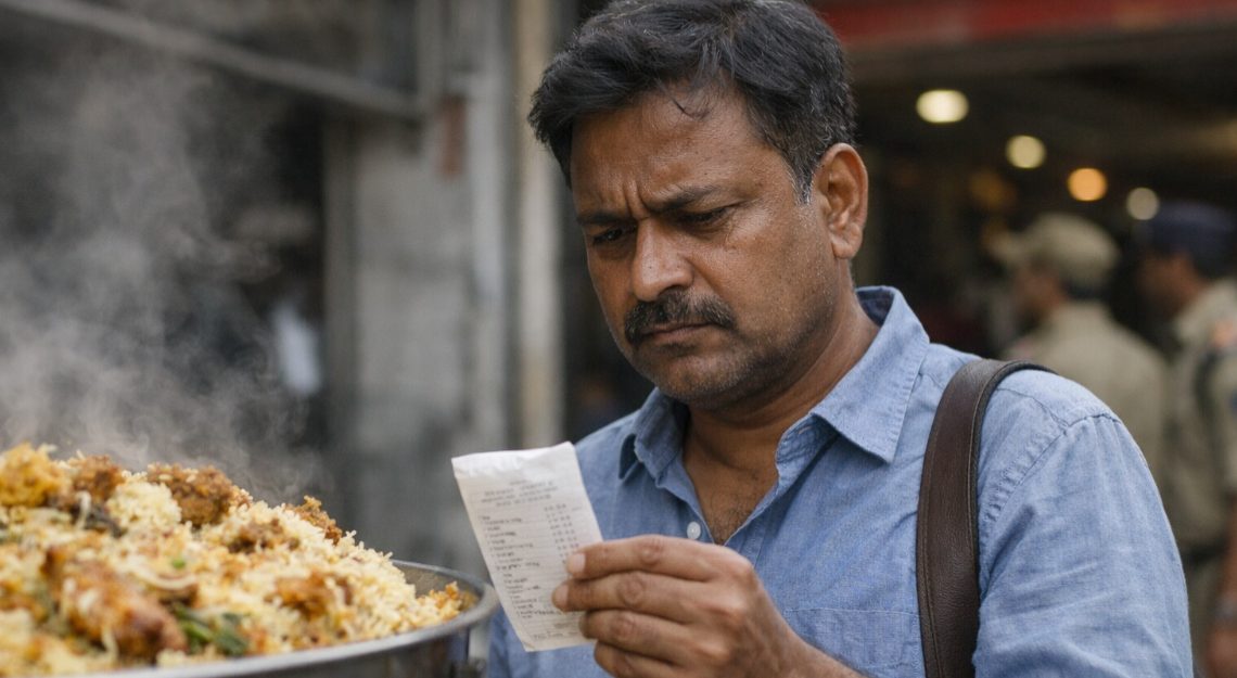 biryani bill scam explained in telugu