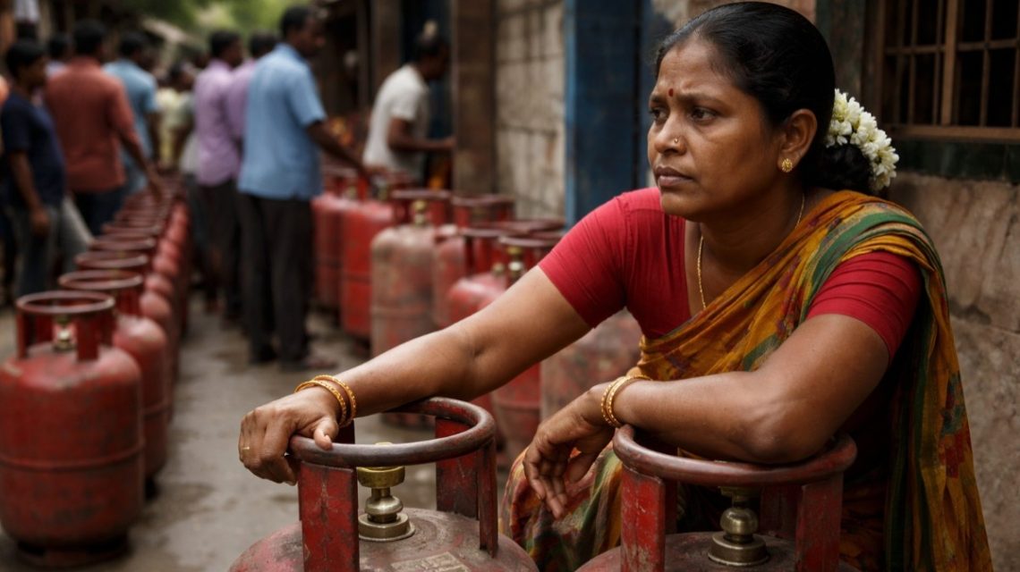 indian cylinder crisis
