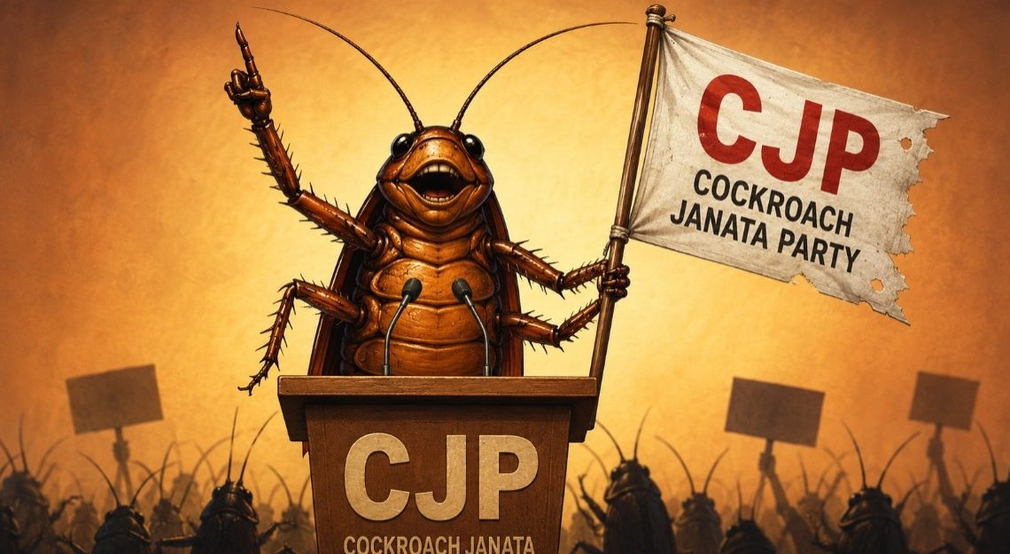 cockroach janata party explained in telugu