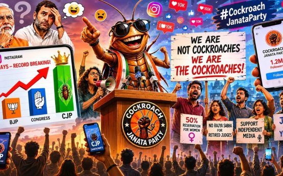 what is cockroach janata party in india